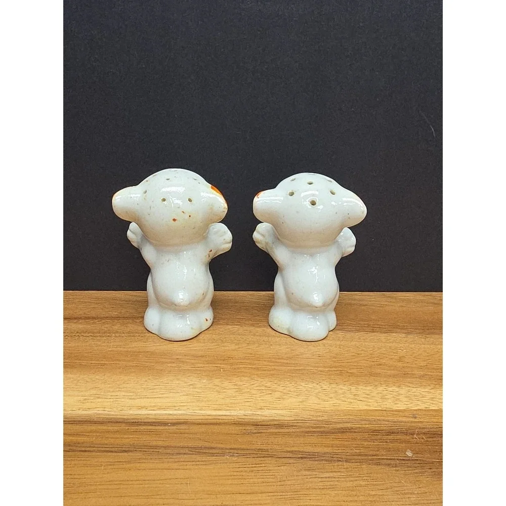 Antq Salt & Pepper Shaker Dogs 3